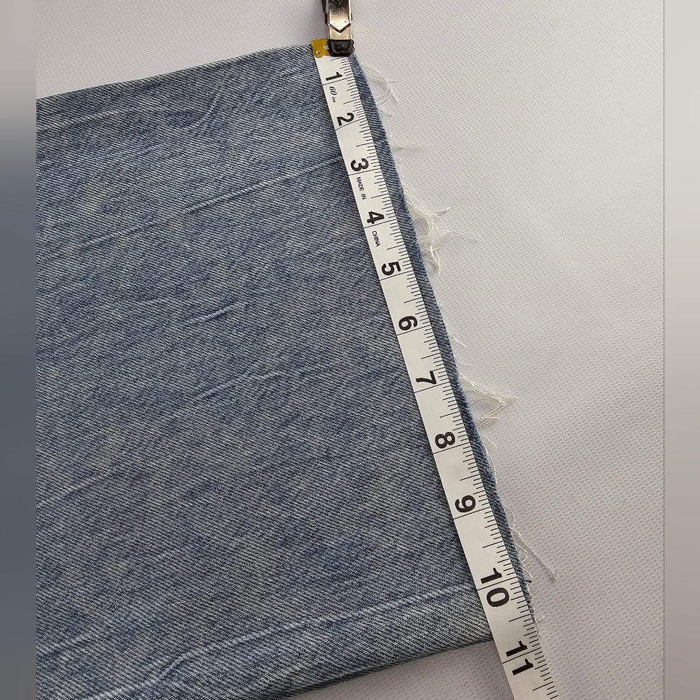 rag & bone Featherweight Logan Straight Mid-Rise Wide-Leg Jeans Size 30 - Picture 15 of 15